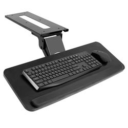 VIVO Adjustable Computer Keyboard and Mouse Platform