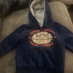 Toddler Zip Up Hooded Sweatshirt 18 Months