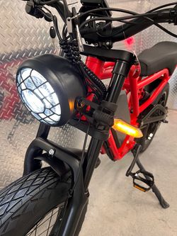 ✅⚡️BRAND NEW - 1500 Watt Electric Ebike,  40mph Top Speed Heavy Duty/Full Suspension  (Black, Red, Turquoise(Blue) -Or Yellow)-w/FREE LOCK