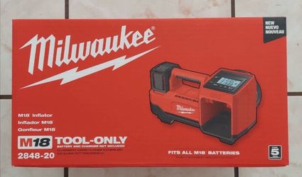 Milwaukee m18 inflator new