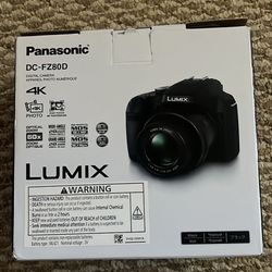 Panasonic Lumix DC-FZ80D Point And Shoot Digital Camera 4K Videos/Pictures 