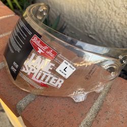 3 New Bidwell Inc Motorcycle Helmet Face Shields $30 Each