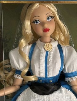 NIB! Disney Alice in Wonderland 75th Anniversary 17” Limited Edition Doll w/COA .. 1 of 3700.. NRFB!