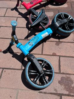 Velo Blue balance bike.