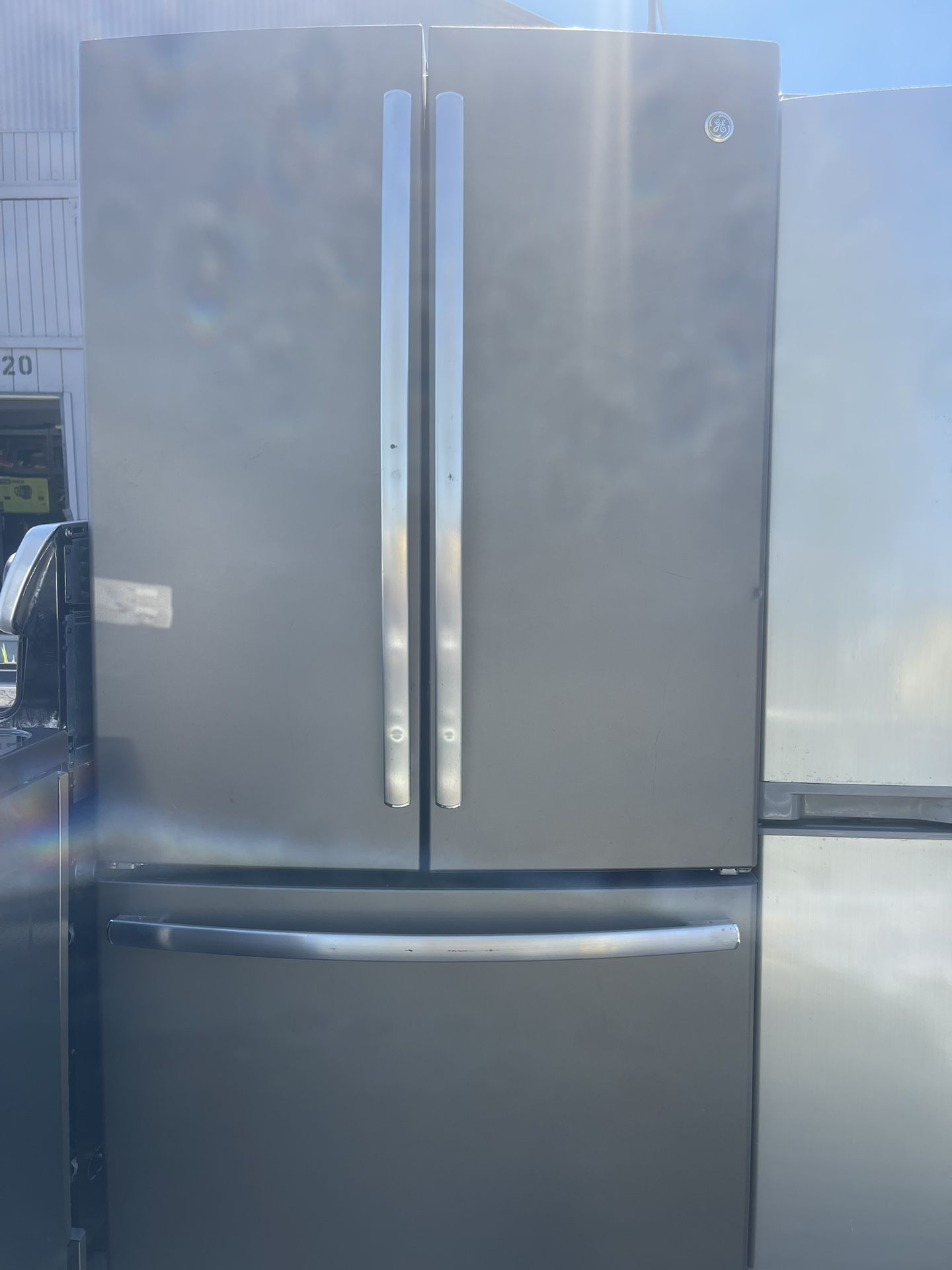 GE French Door Refrigerator With Bottom Freezer