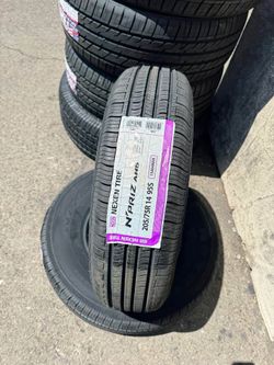 205/75R14 Nexen N’Priz AH5 95S Brand New 4 Tires Free Mount Balance installed 205/75/14 llantas