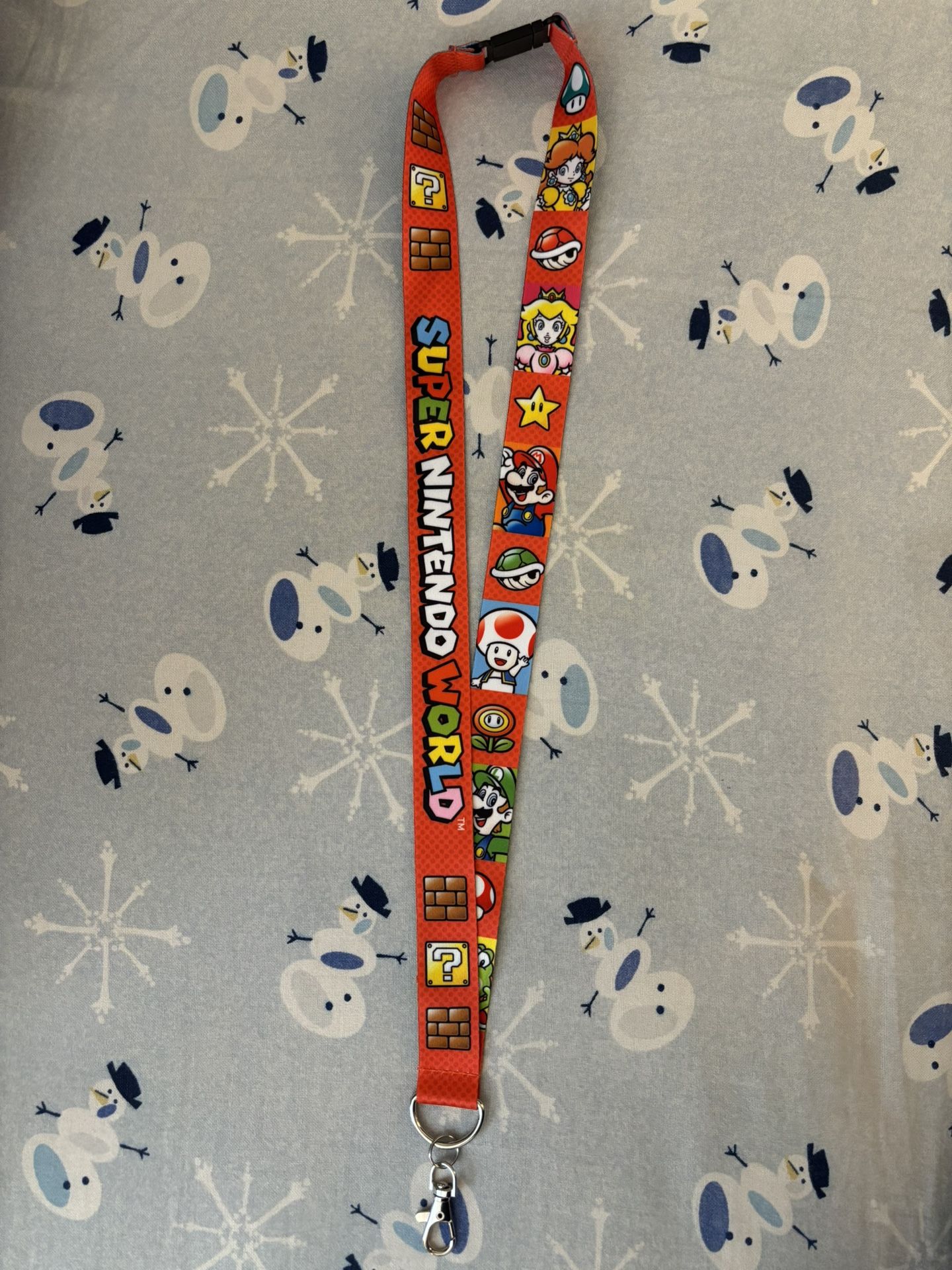 Universal Studios Hollywood Super Nintendo World Mario Lanyard