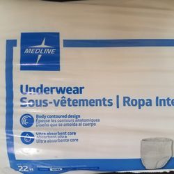 Ladies small. disposable undergarments 