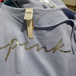 Vs Pink Sweat Outfit Sz LG NWT