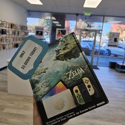 Nintendo Switch OLED Zelda Edition Handheld Gaming Console NEW - BLACK FRIDAY DEALS - Pay $1 DOWN AVAILABLE 