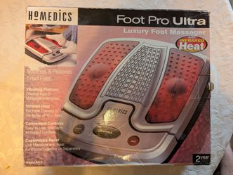 Homedics Foot Pro Ultra Luxury Foot Messager with Infrared Heat Tested