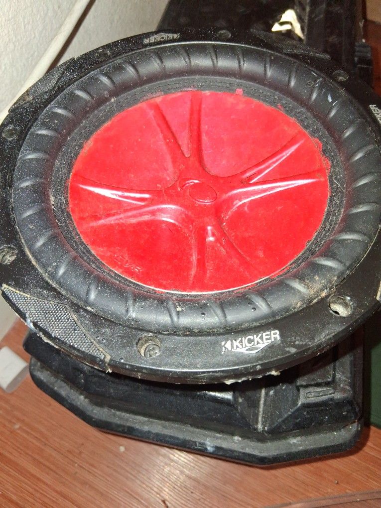Kicker Compvr 10" Subwoofer With Voice Coil M