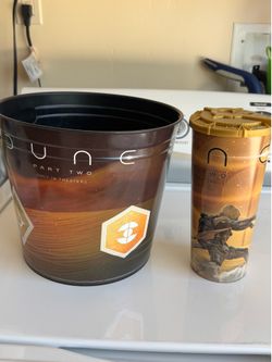 Dune Part 2 Pop Corn Bucket and Cup