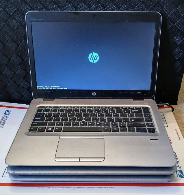 Hp 840 G3/6th Gen I5/8ram/256 Ssd/win 10/no Batt Work With Charger 