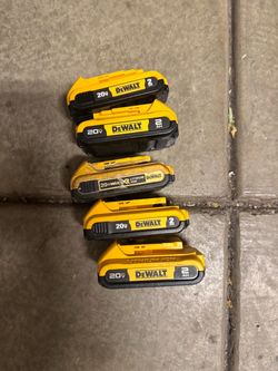 Dewalt batteries