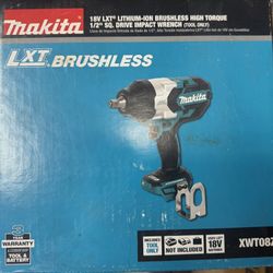 Makita 18v LXT Brushless 1/2” High Torque Impact Wrench