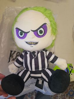 Lot of 6 new in orig bag killstar kreeptures plush

Beetlejuice
Him
Lydia deetz
Gloomy
Blossom
Misty