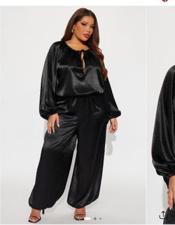 Black jumpsuit fashion Nova