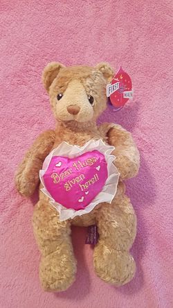 Brand new Valentine's day " bear hugs given here" bear