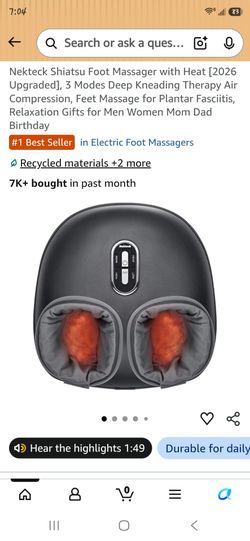 Nekteck Foot Massager Machine