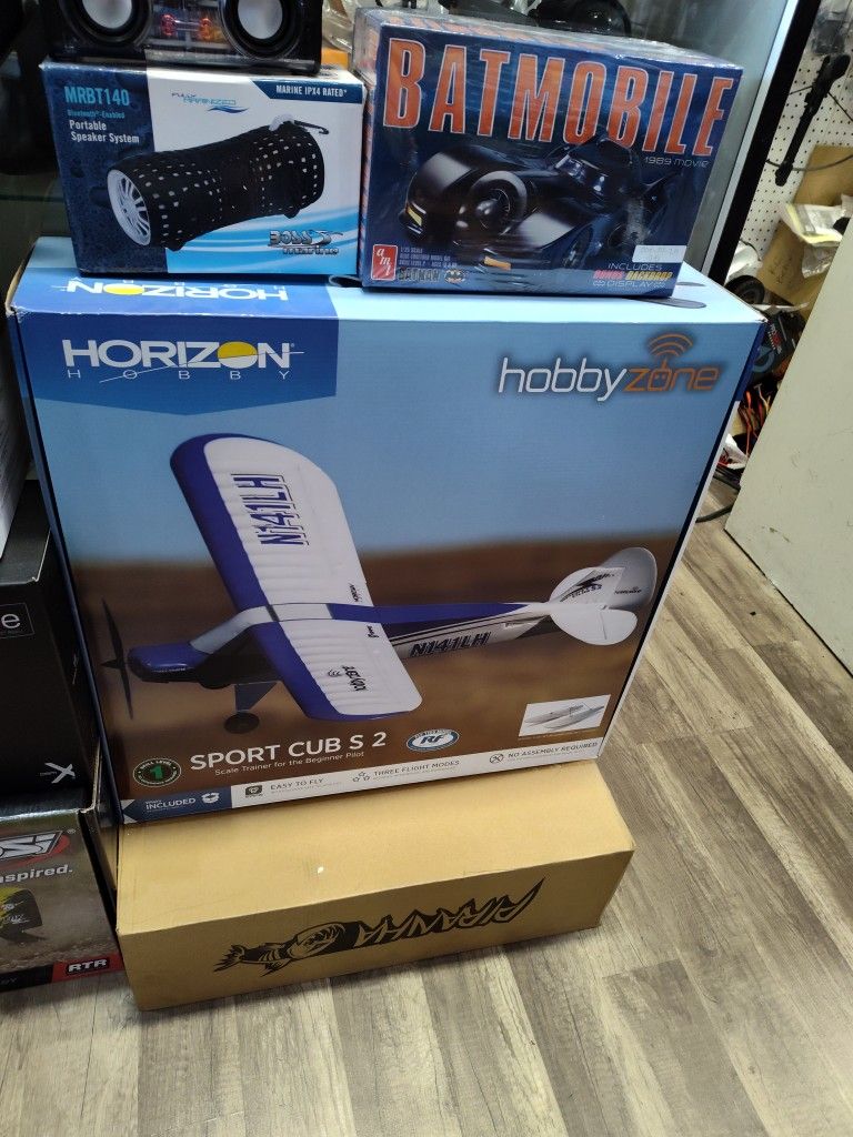 UMX Piper Cub S2 RC Airplane  Bind And Fly Brand New