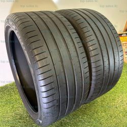 U221  275 35 20 102Y  Pirelli Pzero Run Flat  2 Used Tires  55% Life 