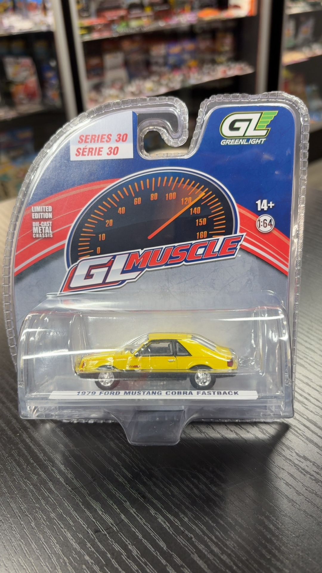 GL Muscle 1979 Ford Mustang Cobra Fastback Die-Cast