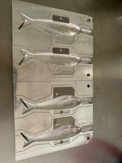 Epic bait molds 5” swim bait mold