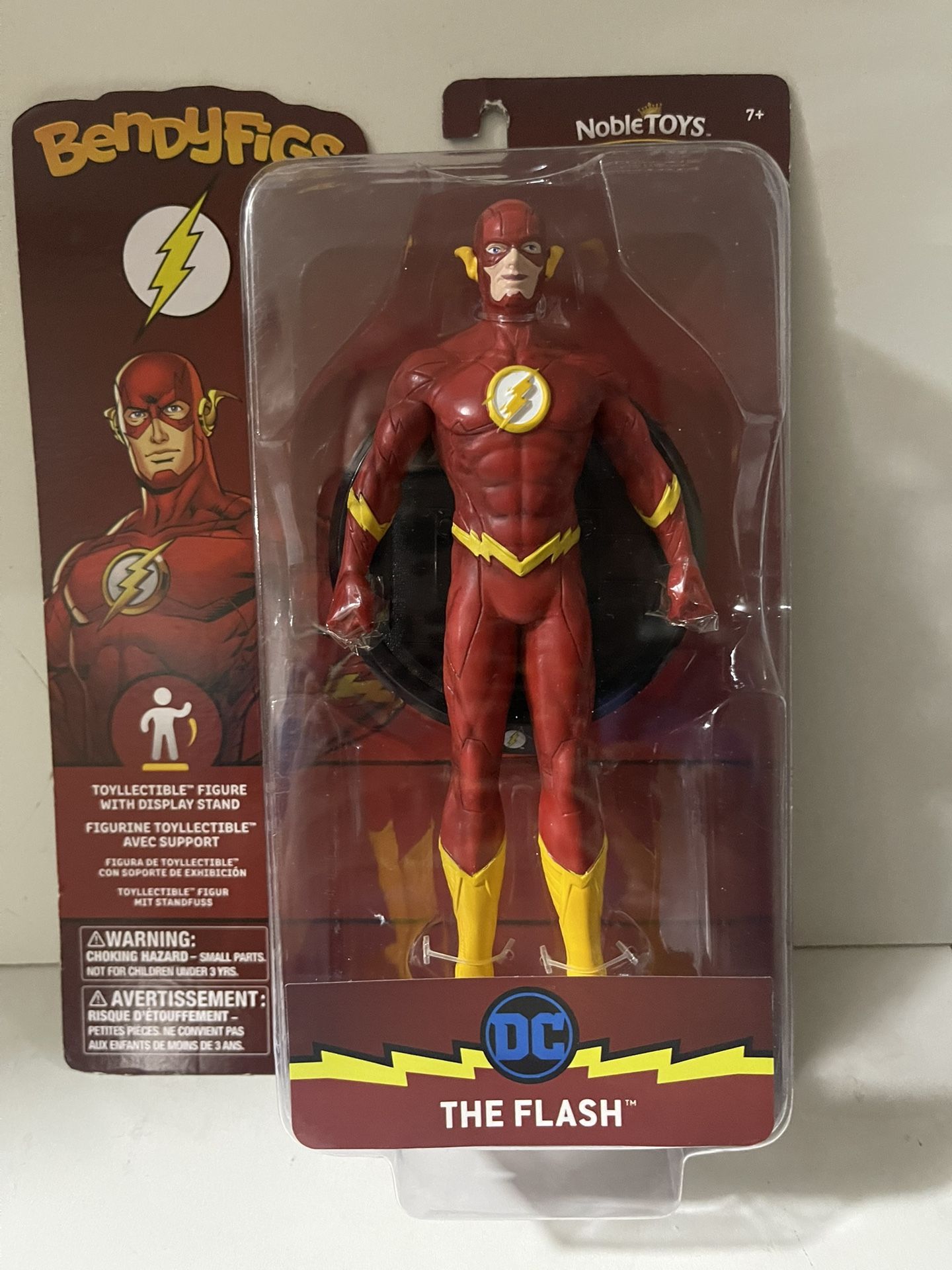 BendyFigs DC Comic FLASH Bendy Figure Authentic BRAND NEW