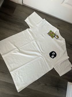 White bape shirt