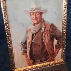 Vintage "John Wayne" Flask!