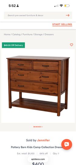 Pottery Barn Kids Camp Collection Dresser