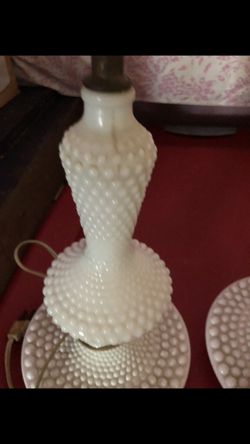 Vintage Looking White Lamps