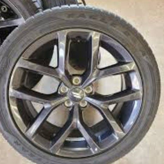 Dodge Durango Rims Challenger Wheels Nitro Magnum Journey Dart Ram Grand Caravam Charger Scat Pack Srt
