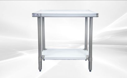 30W x 18D x 34HAll Stainless Steel Table NSF HN-WT1830-SB