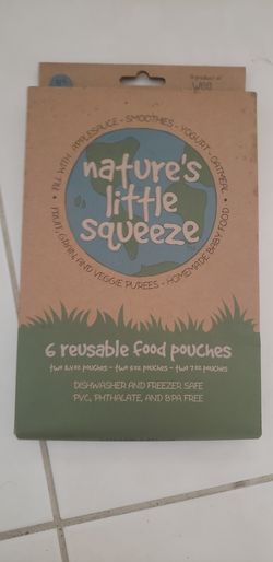 Reusable food pouches
