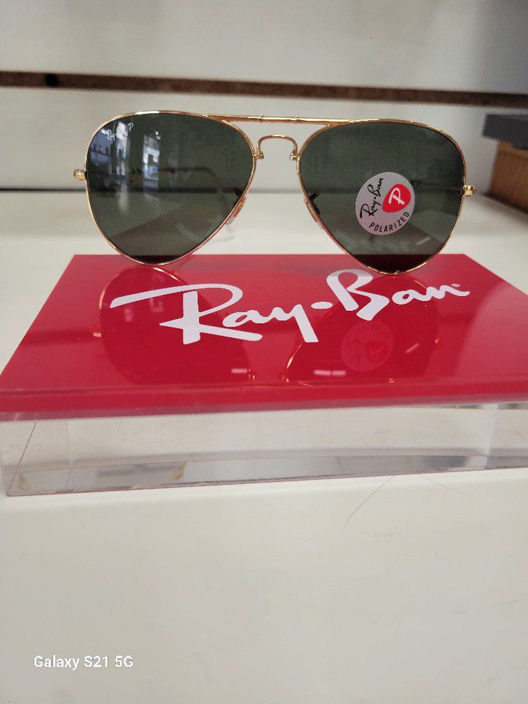 Ray Ban Aviator Polarized Sunglasses 