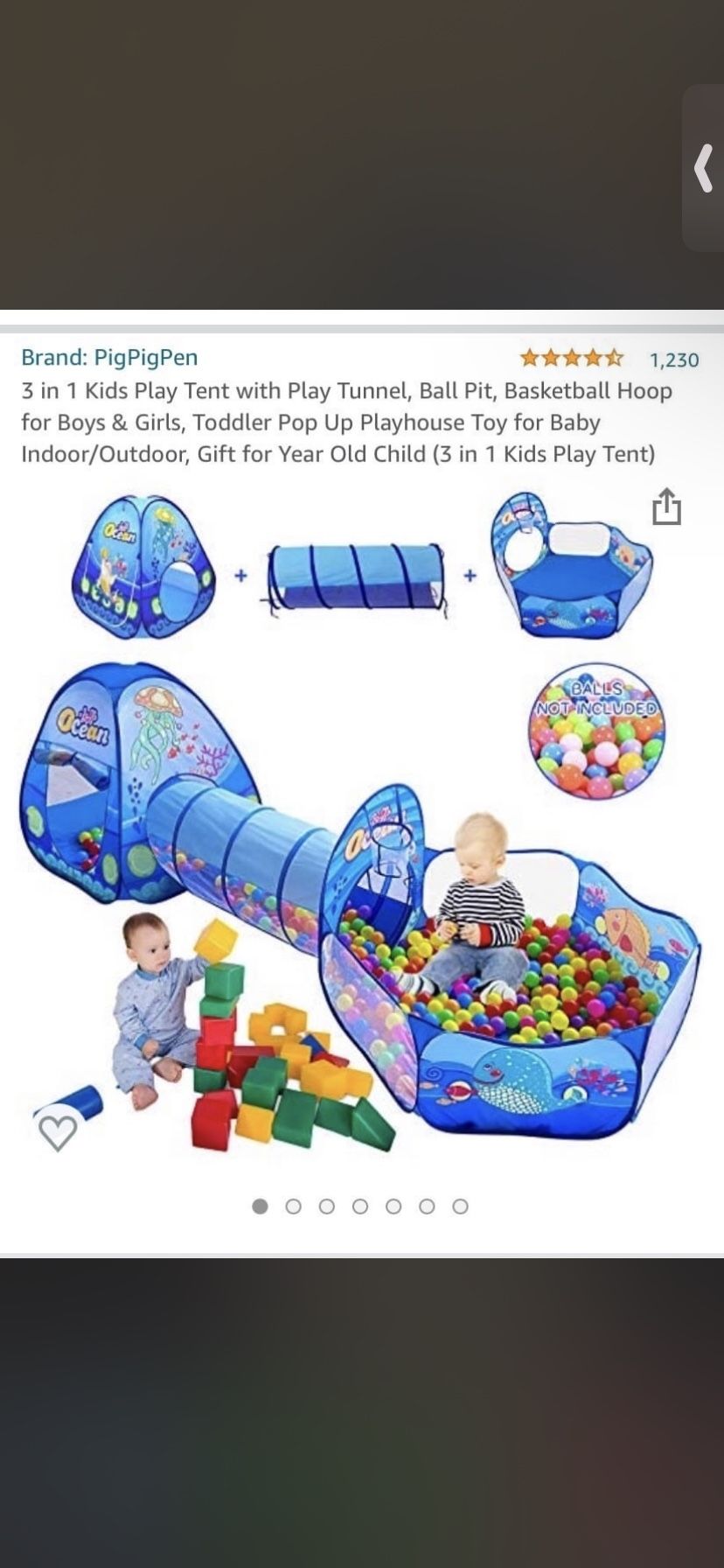 Ball Play Pit For Kids