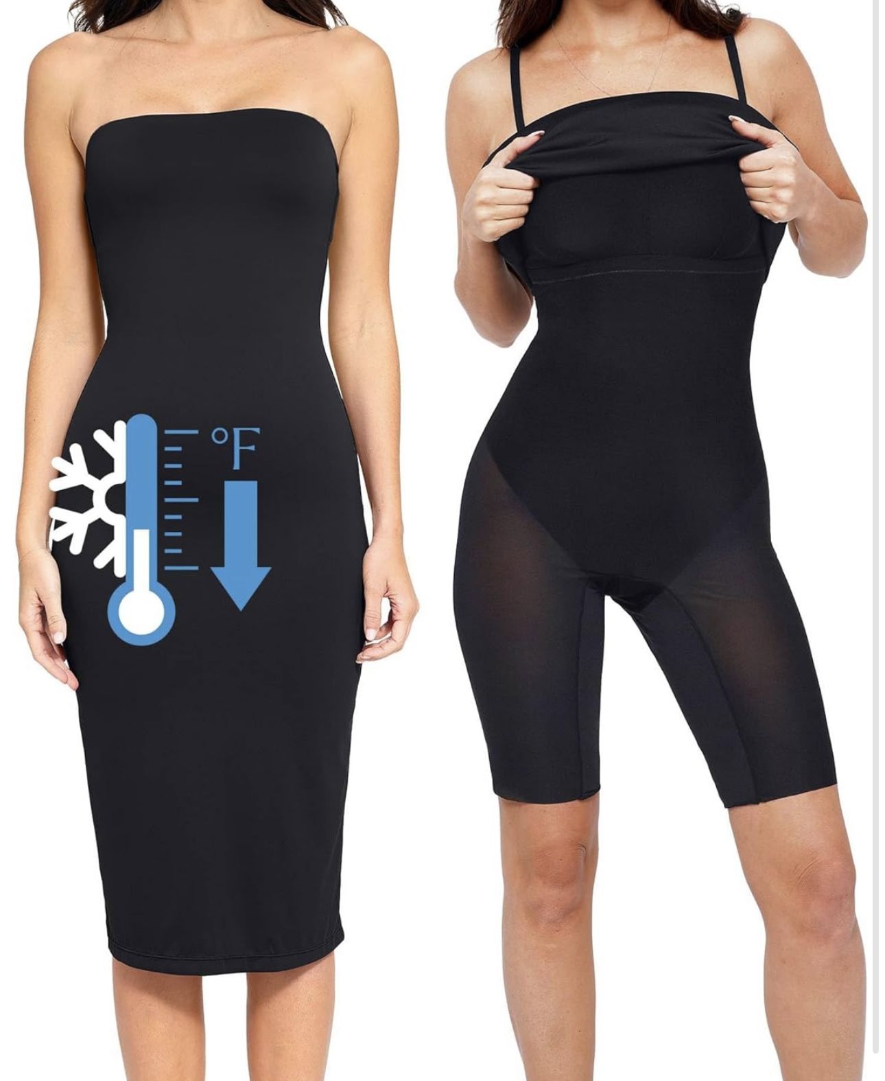 Popilush Shapewear Dress Bodycon Size S And medium Retails $99