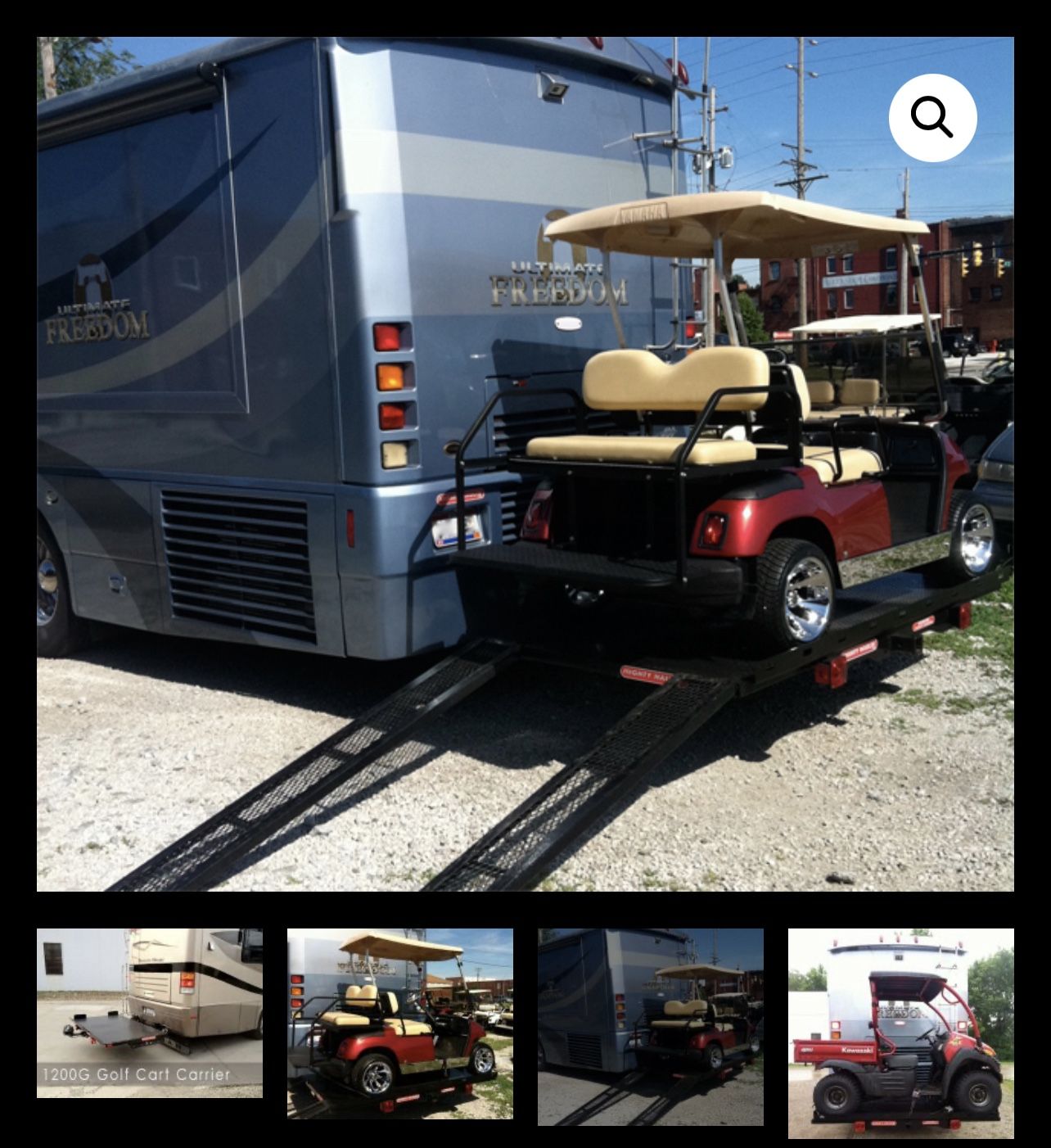 1200g Mighty hauler carrier - For Golf Carts, Motorcycles, UTV, Scooters