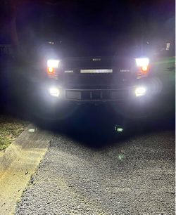 H11/H9/H8 LED Headlight Bulbs, 10000 Lumens Super Bright LED Headlights Conversion Kit 6500K Cool White IP68 Waterproof, Pair of led bulbs
