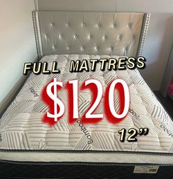 New full mattress only $120
