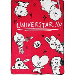 Bt21 Throw Blanket New