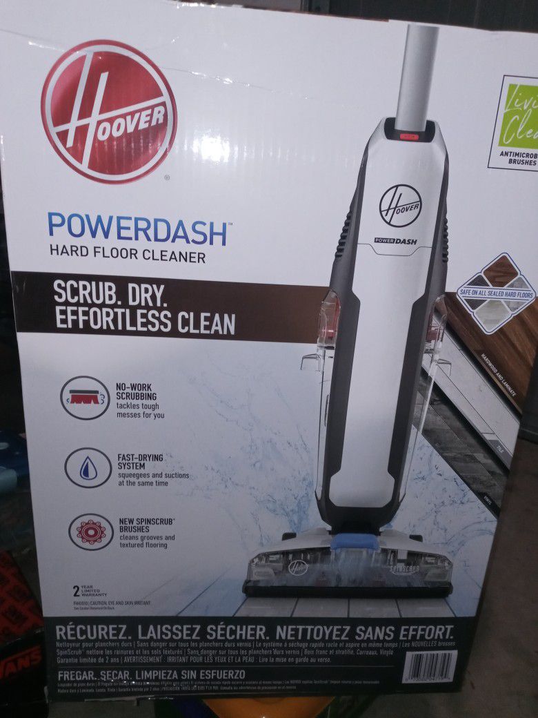 Hoover Power Dash Hard Floor Scrubber