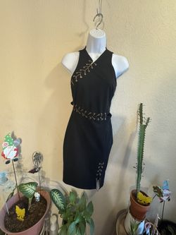 Black Chained Dress Size Small