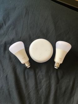Philips white and color bulbs w/3rd gen alexa dot