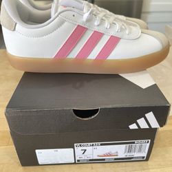 Adidas Kids' VL Court 3.0 Sneaker Big Kid Size 7