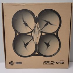 Parrot AR Drone The Flying Video Game Untested Extra Battery & Stickers