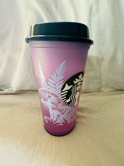NEW Starbucks reusable mushroom color changing 16oz grande hot cup for Sale  in Monterey Park, CA - OfferUp