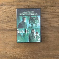 MATRIX REVOLUTIONS (2-Disc Full Screen Edition)